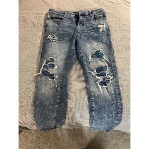 Aeropostale athletic skinny jeans